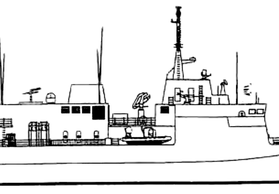 Корабль RN Sirio [Patrol Vessel] - чертежи, габариты, рисунки